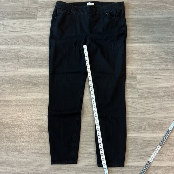 Westbound the high rise fit Stretch Black Jeans Size 16 S - Picture 5 of 7
